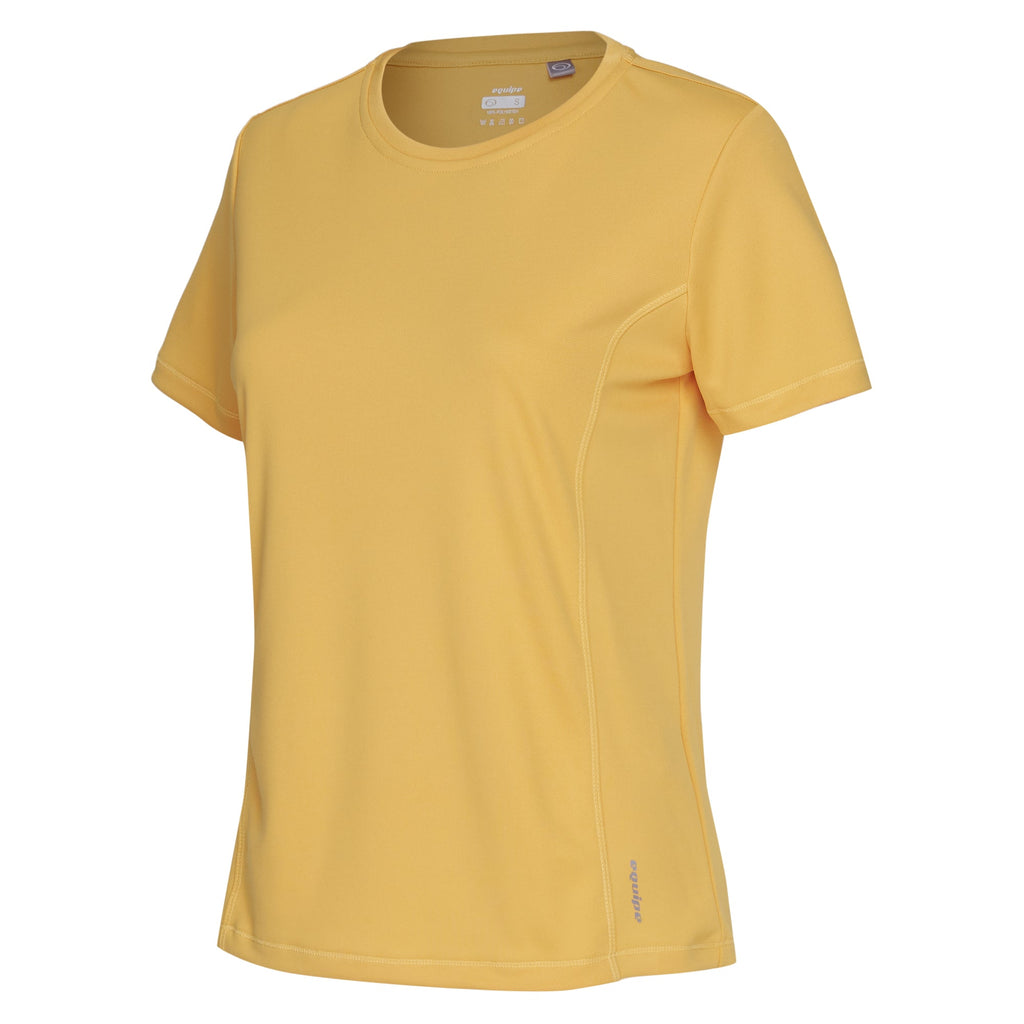 Equipe Women's Tech Dry Basic Shirt Yellow Gold