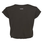 Equipe Women's Crop top with garter Olive Green