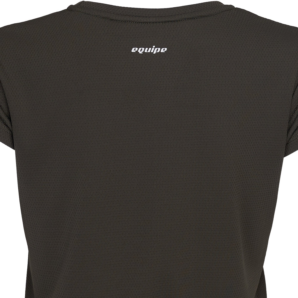 Equipe Women's Crop top with garter Olive Green