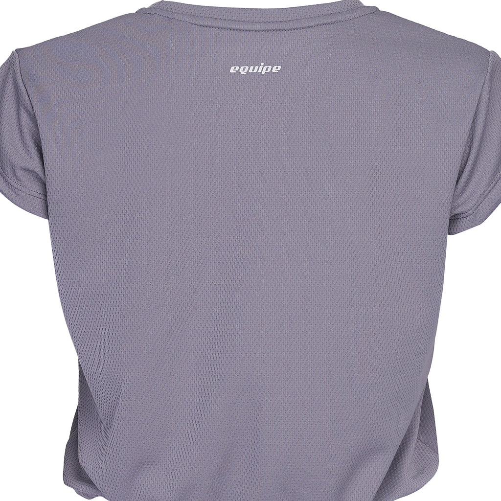 Equipe Women's Crop top with garter Grey