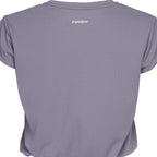 Equipe Women's Crop top with garter Grey