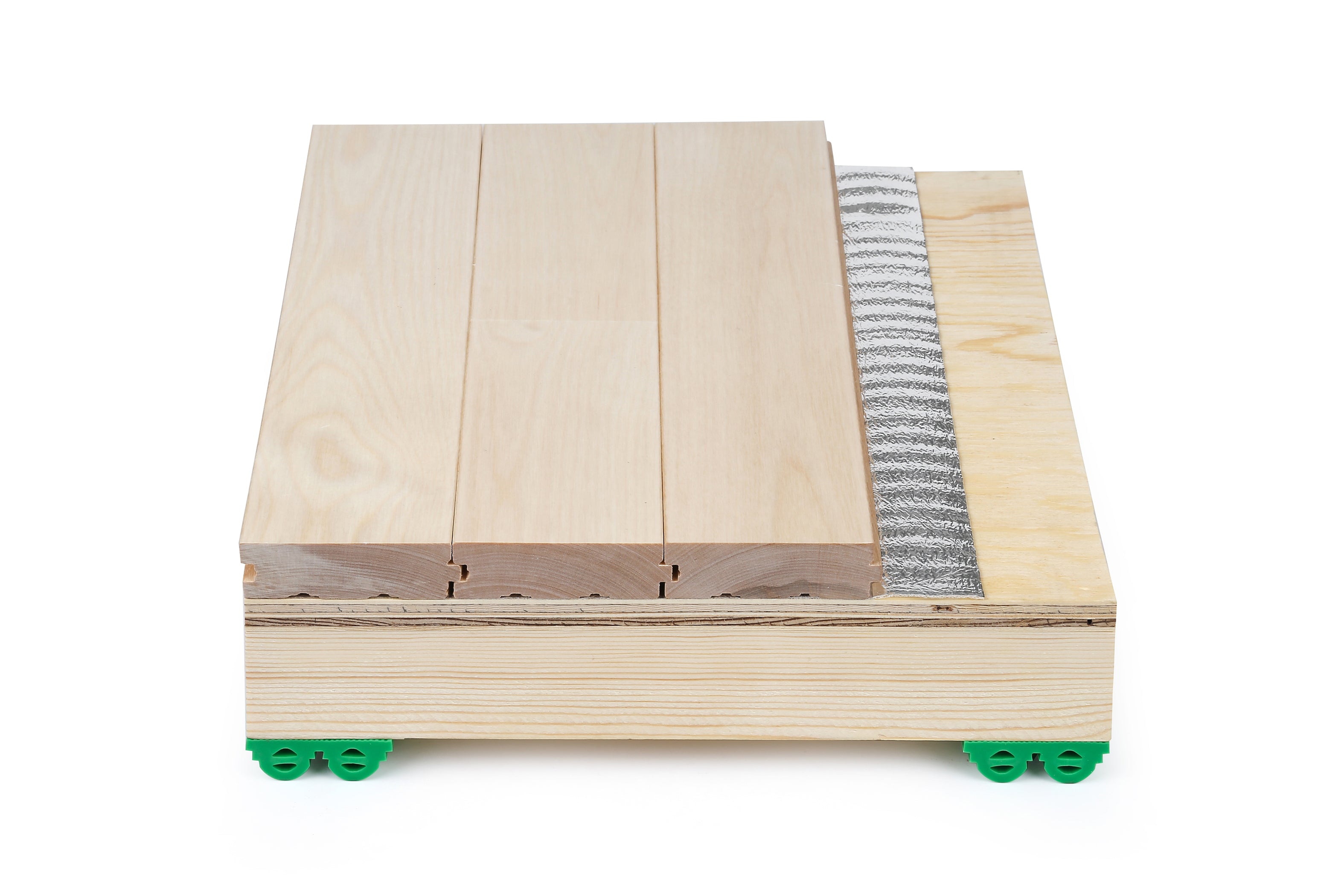 Enlio Single Layer Keel Hardwood Sports Floor