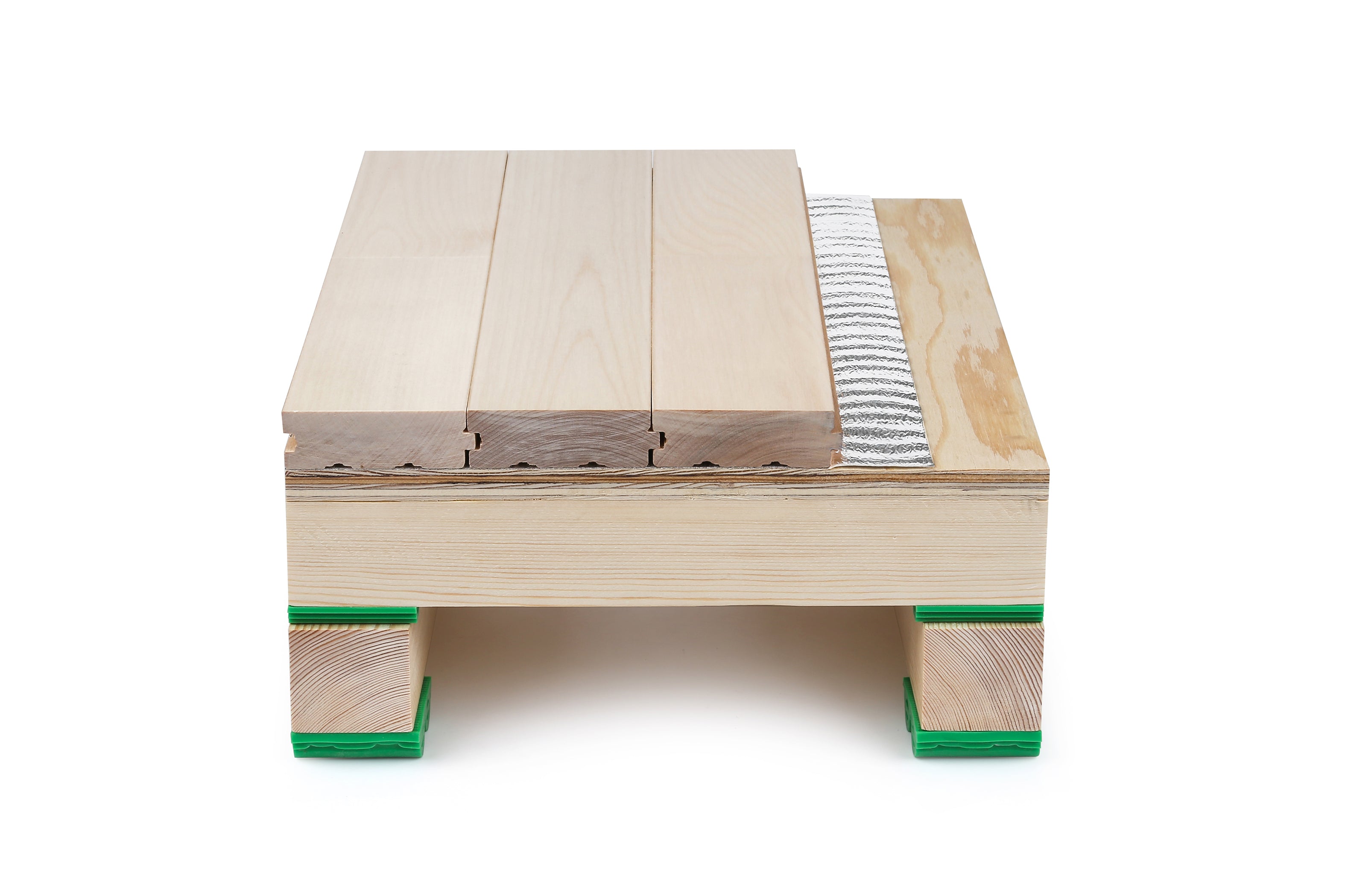 Enlio Double-Layer Keel Hardwood Sports Floor