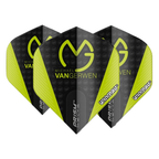 Winmau Prism Delta MvG Black & Green Dart Flights