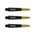Winmau Vecta Black- Gold Darts Shafts