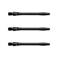 Winmau Anodised Aluminium Short Black Darts Shafts