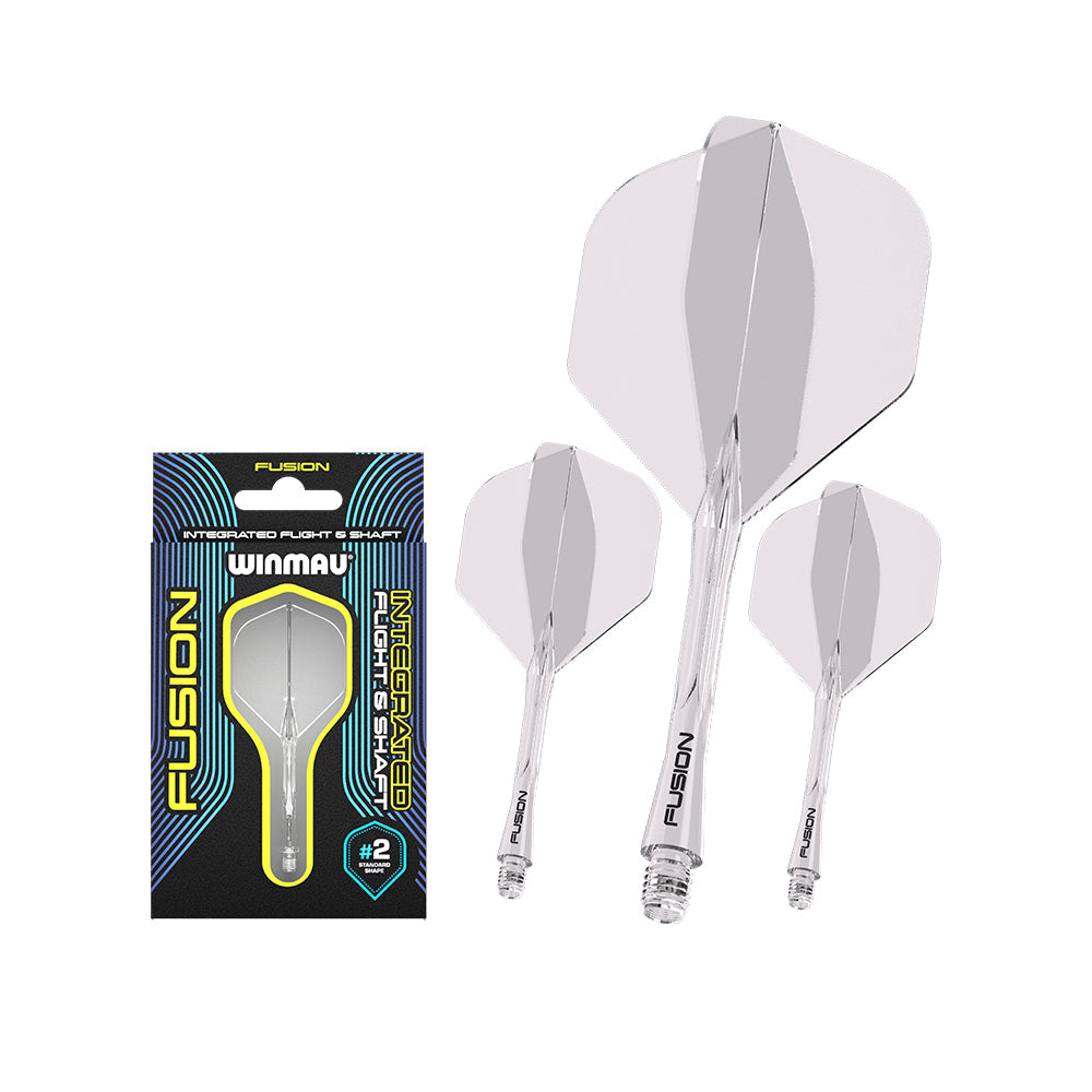 Winmau Fusion Integrated Clear Flight & Shaft