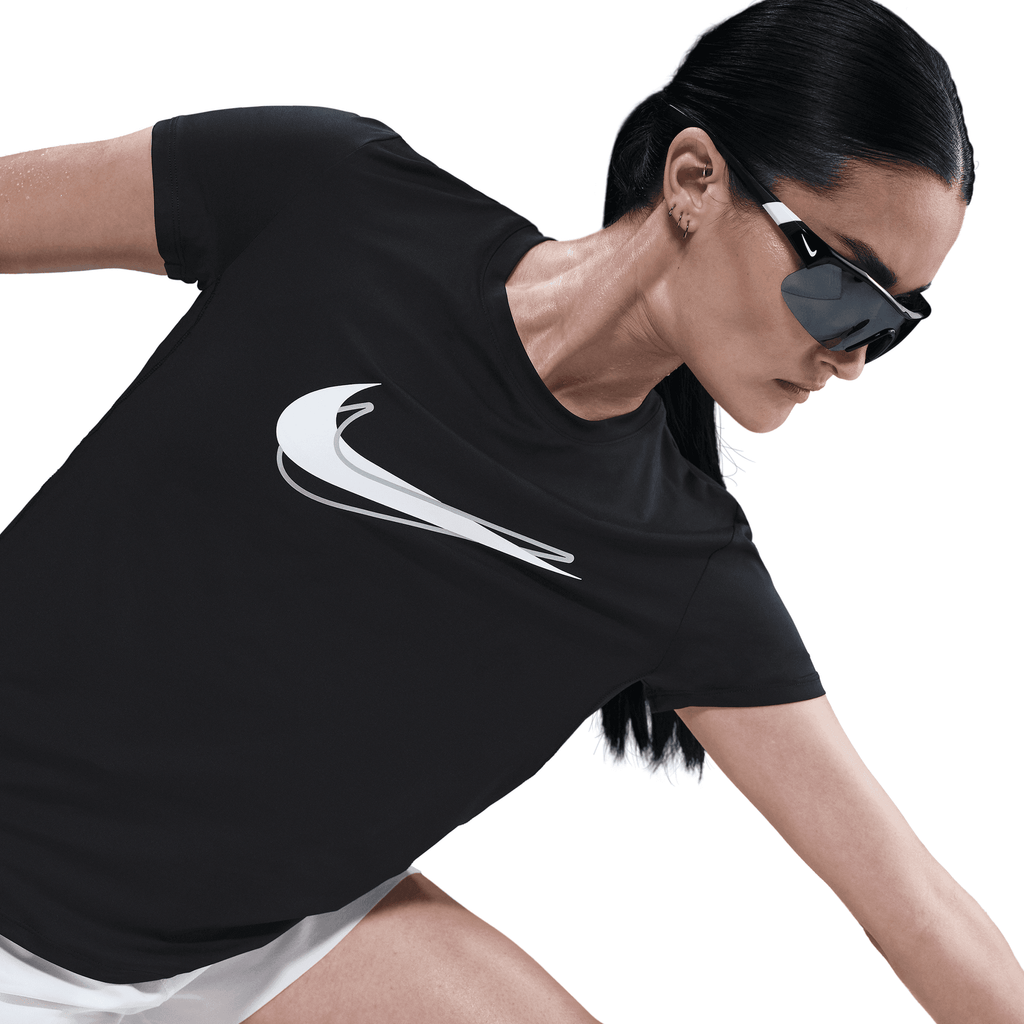 Nike Women's One Swoosh Dri-FIT Short-Sleeve Running Top