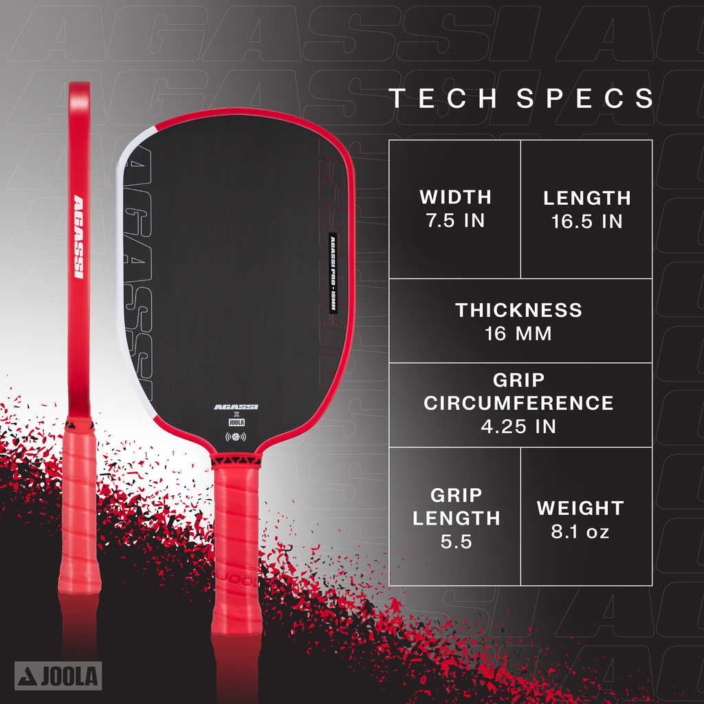 JOOLA Agassi Pro Pickleball Paddle