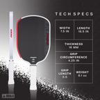 JOOLA Graf Pro 16mm Pickleball Paddle