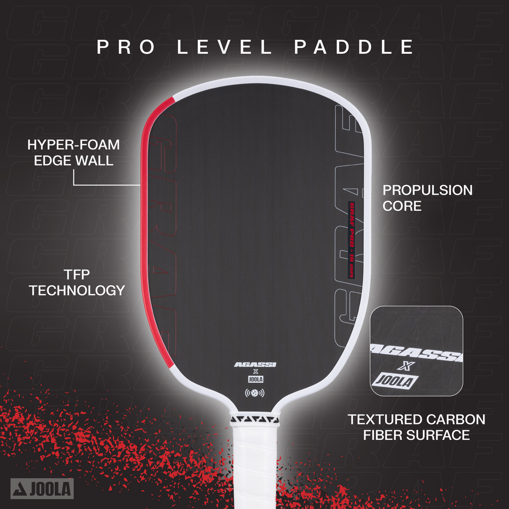 JOOLA Graf Pro 16mm Pickleball Paddle