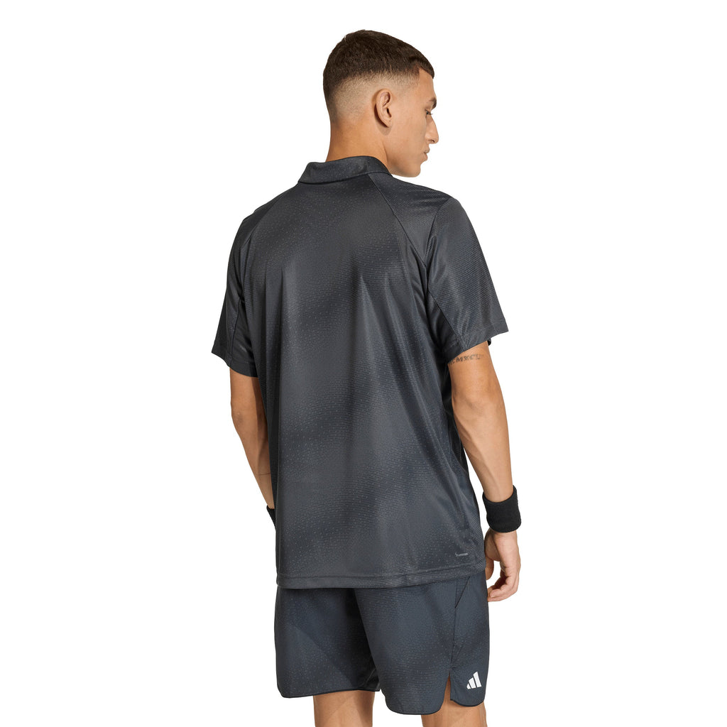 adidas Men's Club Tennis Climacool Graphic Polo Shirt