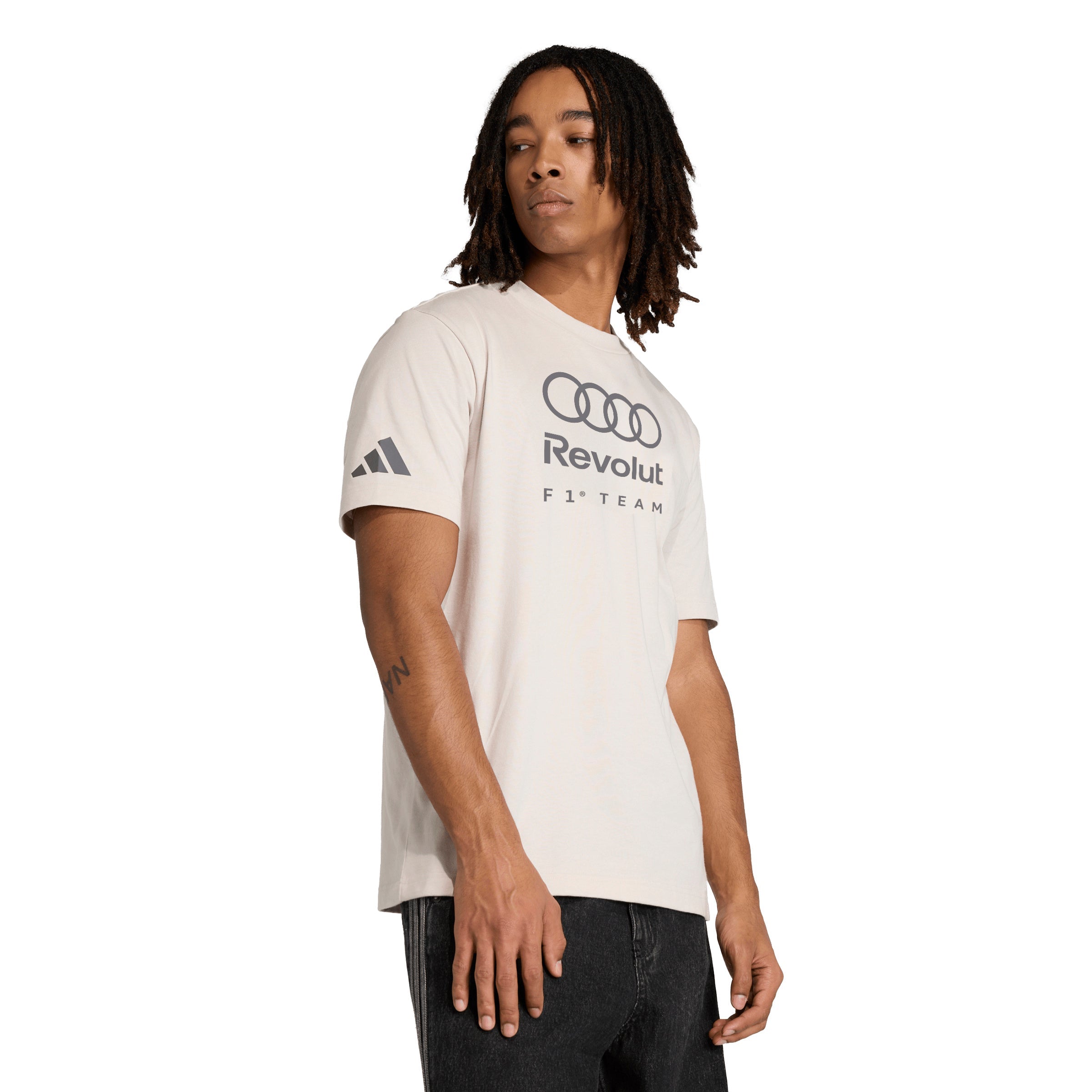 adidas Men's Audi Revolut F1 Team DNA Graphic Tee
