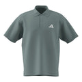 adidas Men's Essentials Plus Loose Fit Small Logo Short Sleeve Polo Shirt