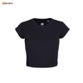 Equipe Women's Crop top with garter Black