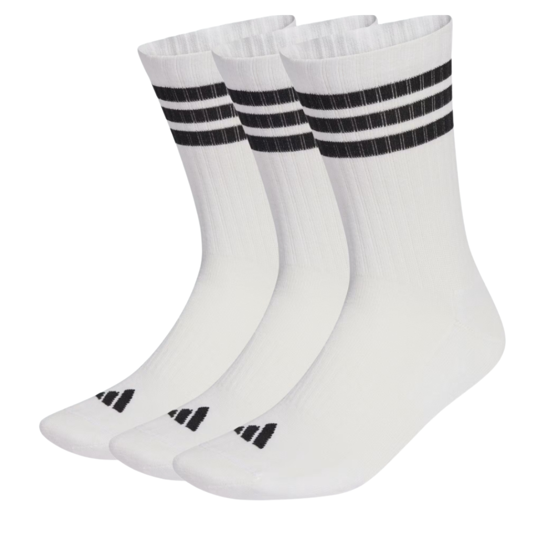 adidas 3-stripes Cushioned Sportswear Crew Socks 3 Pair Pack