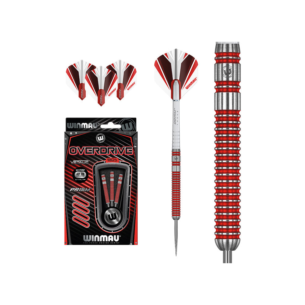 Winmau Overdrive Tungsten Steeltip Darts