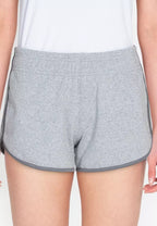 Equipe Women's Basic Lounge Shorts Light Grey/Grey