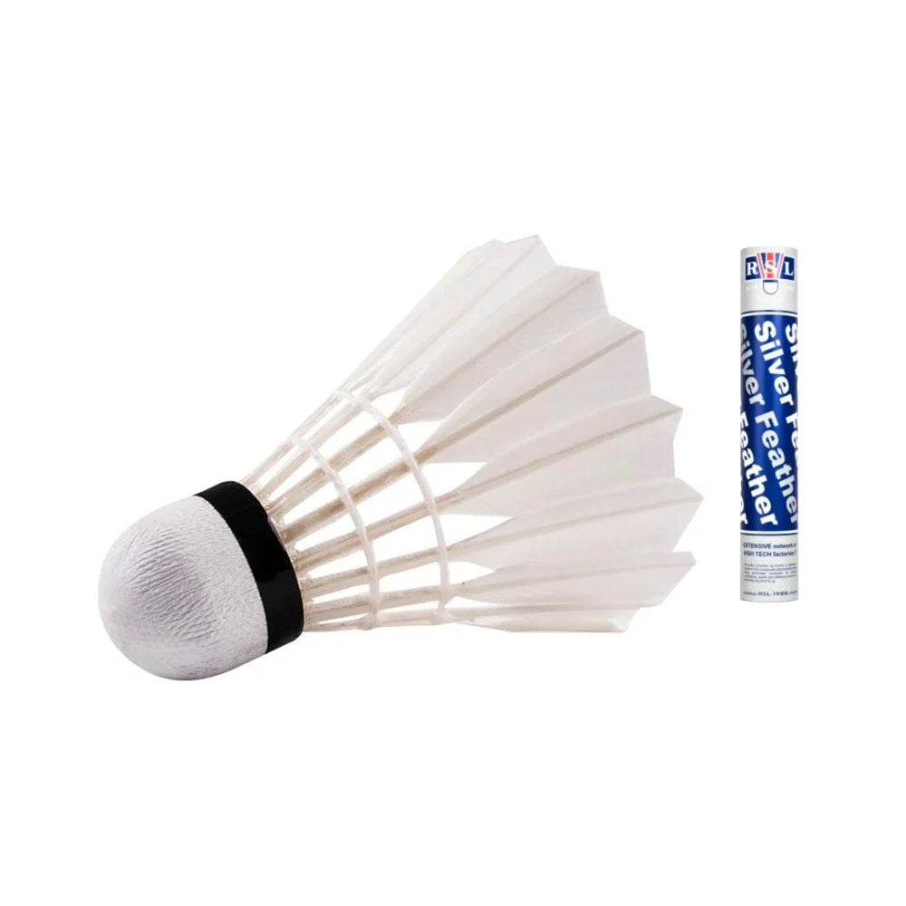 RSL Shuttlecock Silver Feather (Piece)