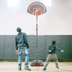 Lifetime Impact Youth 32 Basketball Set Black Red Orange