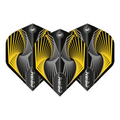 Winmau Prism Delta Yellow Grey Darts Flights